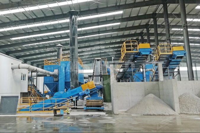 Σταθερό έργο αποβλήτων κατασκευών και κατεδαφίσεων στην Jilin, Κίνα