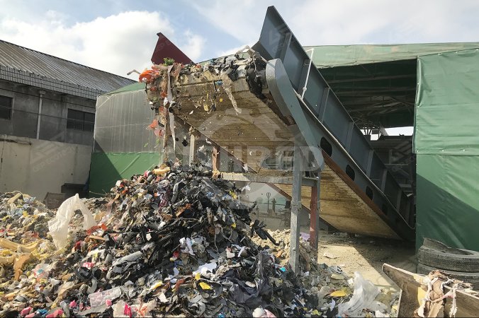 Έργο SRF οικιακών αποβλήτων στη Σαγκάη