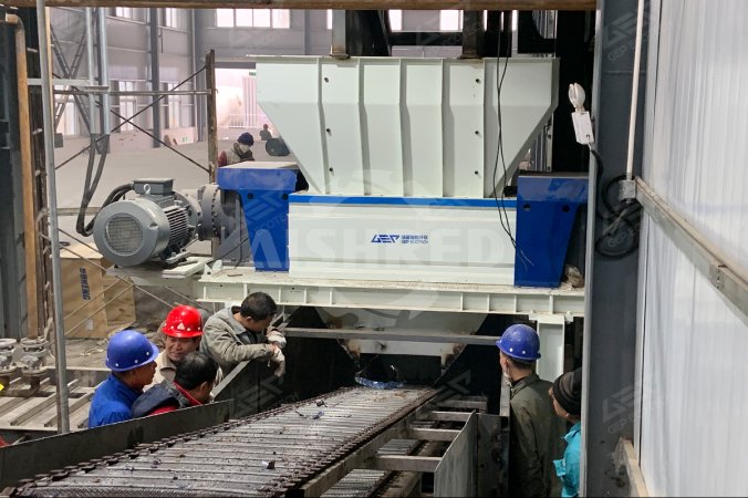Έργο ανακύκλωσης μεταλλικών εμπορευματοκιβωτίων στην Henan, Κίνα