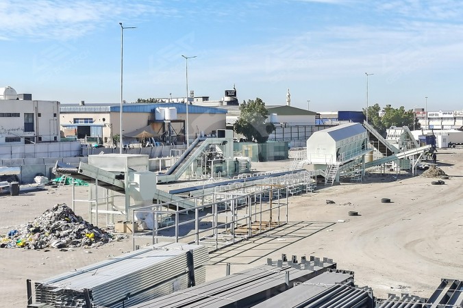 Υδραυλική Πρέσα για έργο Waste-to-Fuel 50 TPH διπλής εξόδου στη Μέση Ανατολή